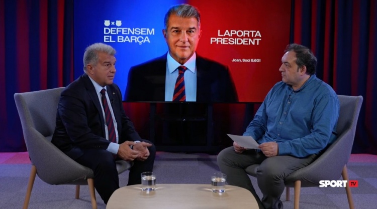 世俱杯买球-拉波尔塔：巴托梅乌支持丰特我并不惊讶，因为他们是一路货色