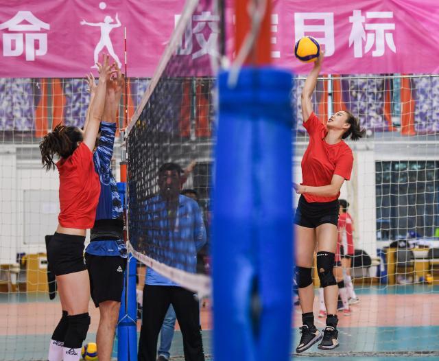 世俱杯买球-全运会首轮江苏女排赢取开门红 决胜局逆转天津队